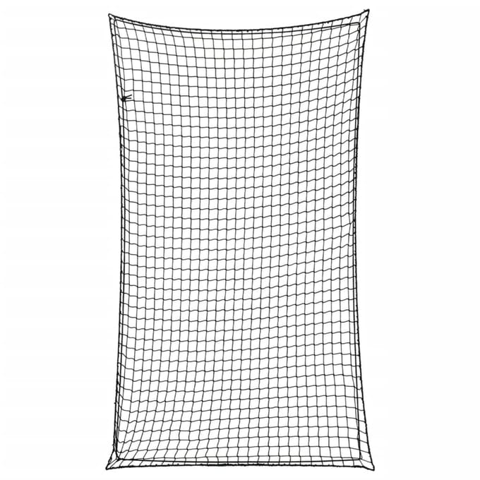 vidaXL - Aanhangwagennet - elastisch - touw - 6x3,5 - m - polypropeen - zwart
