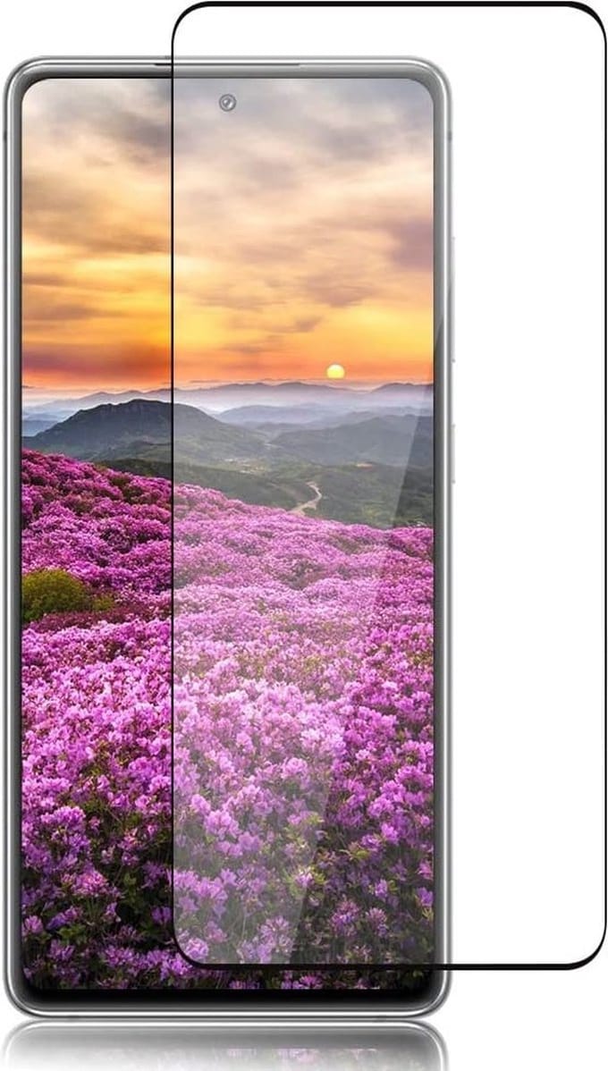 LuxeBass Full screenprotector geschikt voor Samsung Galaxy S21 Ultra - beeldscherm - scherm - tempered glas