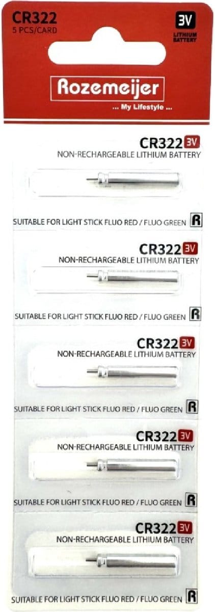 CR322 Lithium Battery (non-rechargeable) Rozemeijer