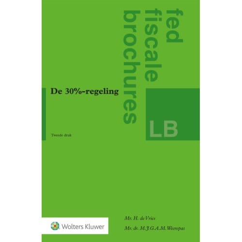 De 30%-Regeling - H. de Vries