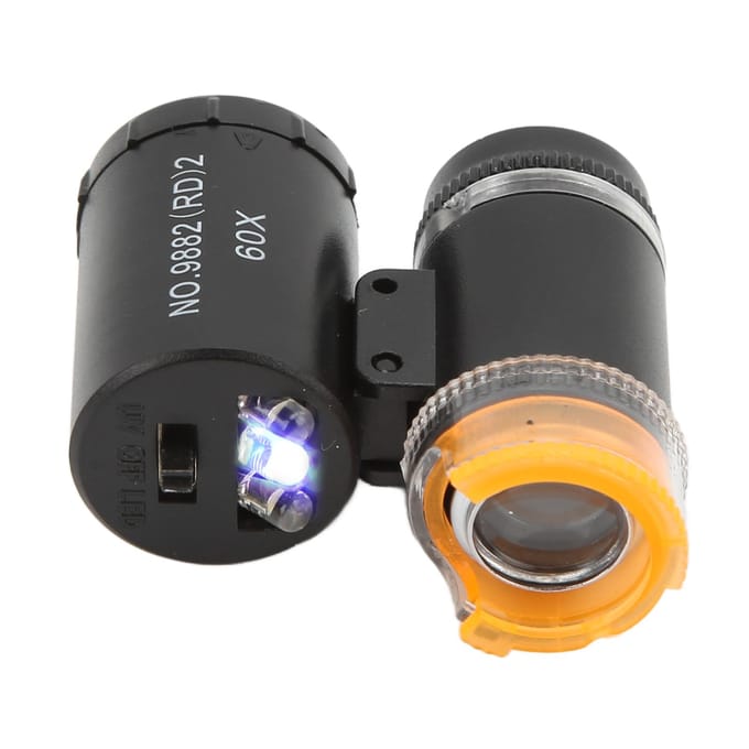 Mini Microscoop Geld Detecteer Functie Draagbaar Duidelijkere Beeldvorming Breed Bestralingsbereik LED