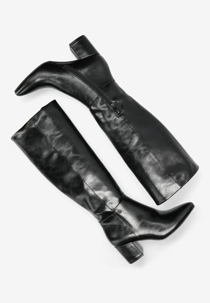 Mexx Heeld High Boot Pluck Mila Black Dames - Maat 36