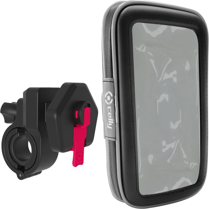 Celly Snap telefoonhouder fiets - Telefoonhoes - Tot 6,9 inch - Maximale stabiliteit