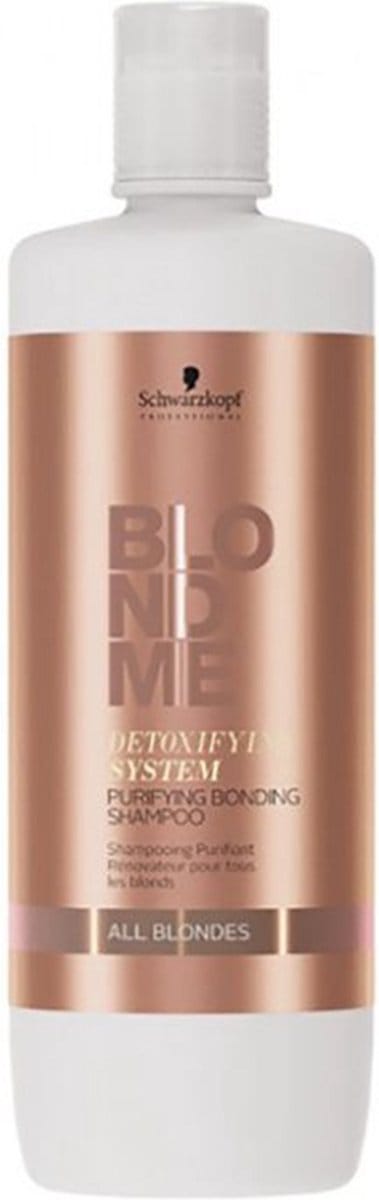 Schwarzkopf - Blond Me Detoxifying System Bonding Shampoo - 1000ml