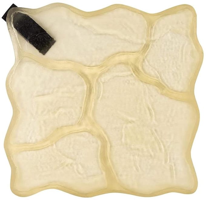 Beton Imprint Mat - Textuur Stempel Mat - Verticale Beton Decoratie - 3D Steenpatroon