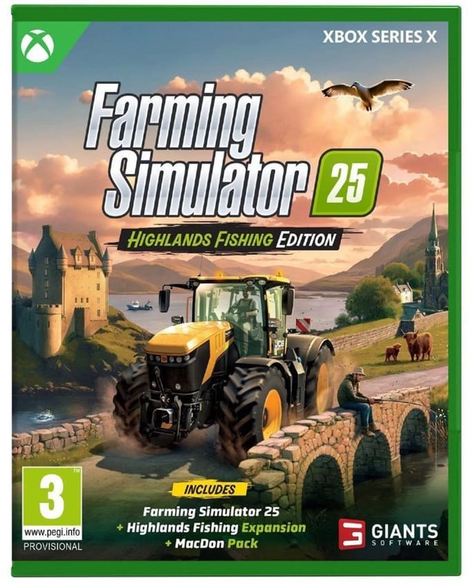 Farming Simulator 25 (Highlands Fishing Edition) - Microsoft Xbox Series X - Simulator