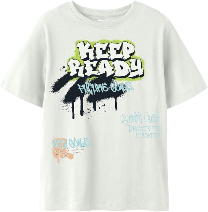 NAME IT - NKMFLYNN SS NREG TOP BOX - Jongens - T-shirts