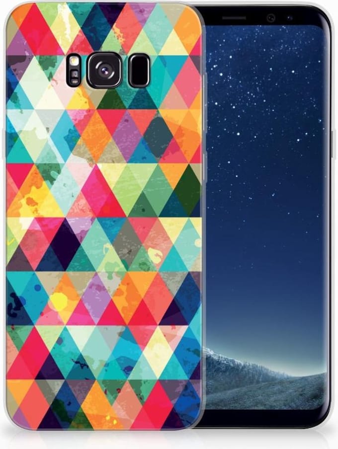 Samsung Galaxy S8 Plus TPU bumper Geruit