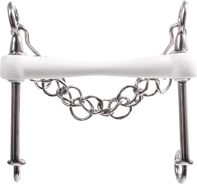 Trust Inno Sense-Stang Fixed-Flexi Soft - 7 cm 11,5 Wit/Zilver 14mm