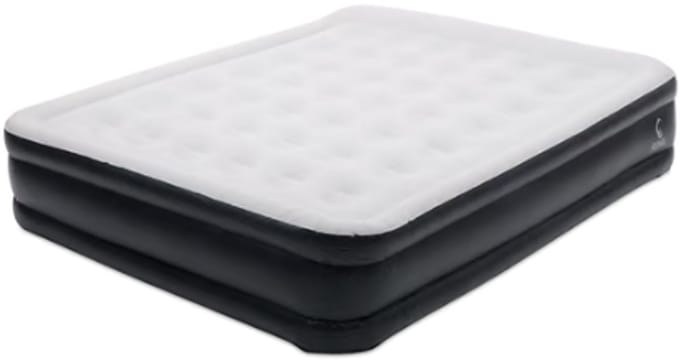 Froyak 2-persoons luchtbed 200 x 155 x 45 cm - Inclusief Ingebouwde Pomp