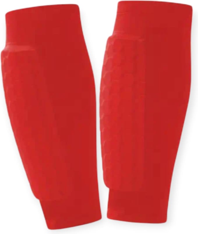 Scheenbeschermers rood maat L