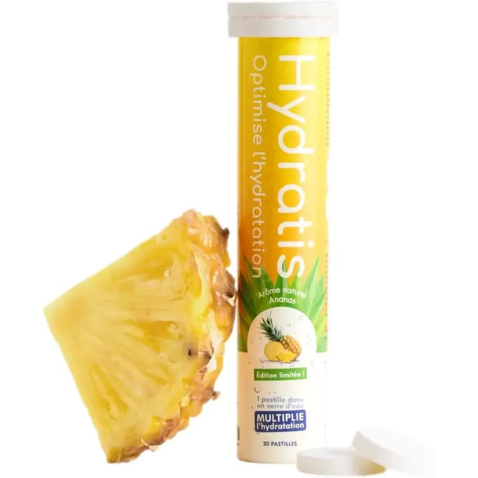 Hydratis Hydratatieoplossing 20 Bruistabletten (Aroma : Ananas)