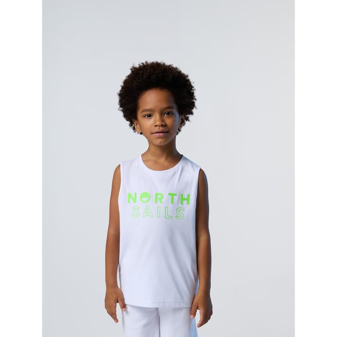 North Sails Tanktop met North Sails afdrukken