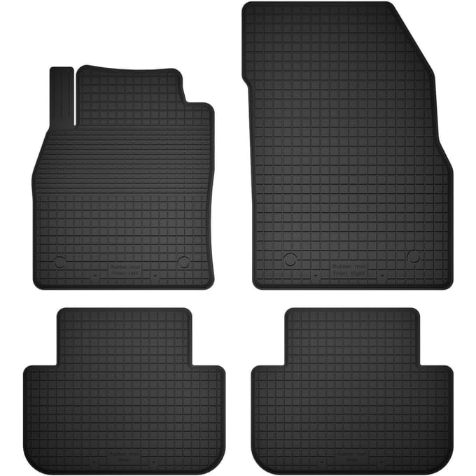 Wielganizator BasicProtect Serie - Rubberen Automatten - Land Rover Discovery Sport SUV 2014- - 4 Stuks - Antislip