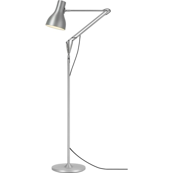 Anglepoise - Type 75™ vloerlamp - geborsteld aluminium - zilver