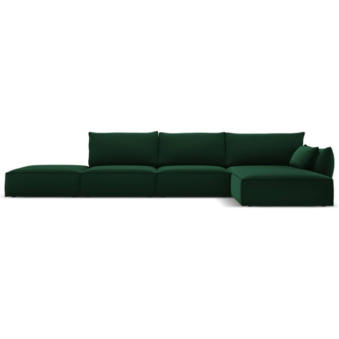Hoekbank Vanda rechts velvet | Mazzini Sofas