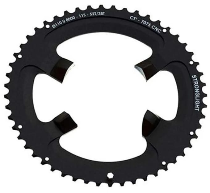 Stronglight Shimano 110 Bcd 48t Kettingblad Zwart 48t