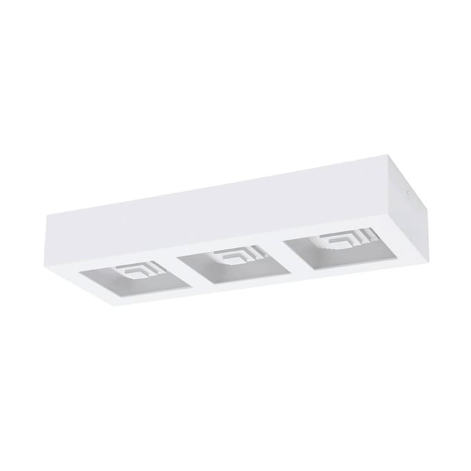 EGLO Ferreros - 3-lamps LED plafondlamp in wit