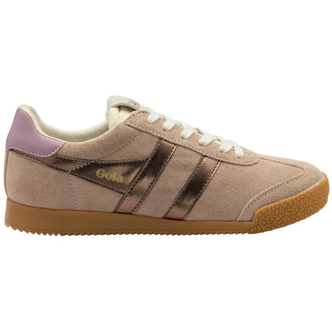 Suède damesschoenen Gola Elan Glitz