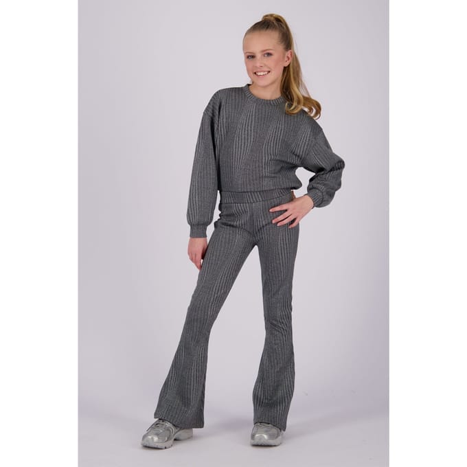 Vingino Girls Jane Top Grey Rock Größe: 2 | Strickjacken Outlet | kids | Grau