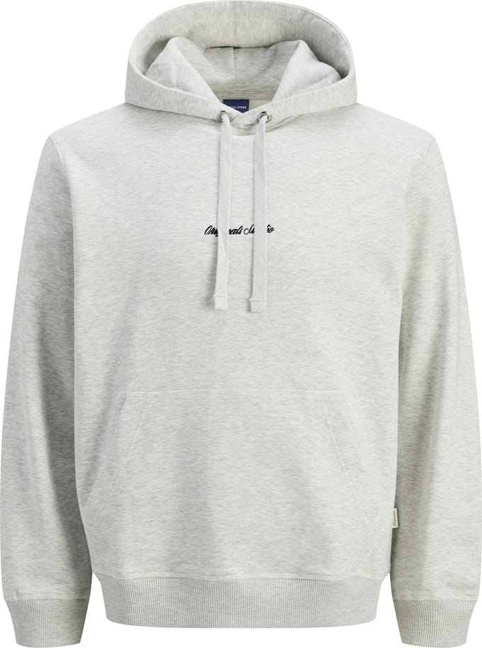 JACK&JONES PLUS - JORNORREBRO EMB SWEAT HOOD PLS - Heren - Sweaters