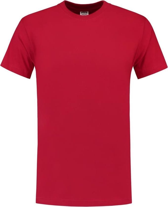 Tricorp T-shirt - Casual - 101002 - Rood - maat 7XL