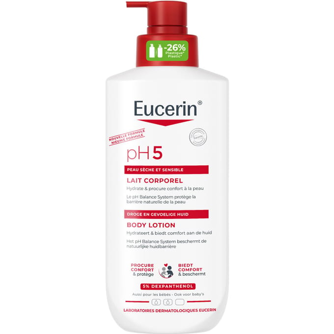 Eucerin PH5 Bodylotion Droge En Gevoelige Huid Pompfles 400ml
