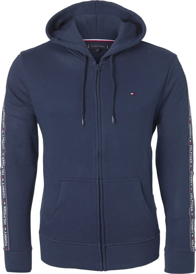 Tommy Hilfiger - Heren Vest Logo Blauw - S