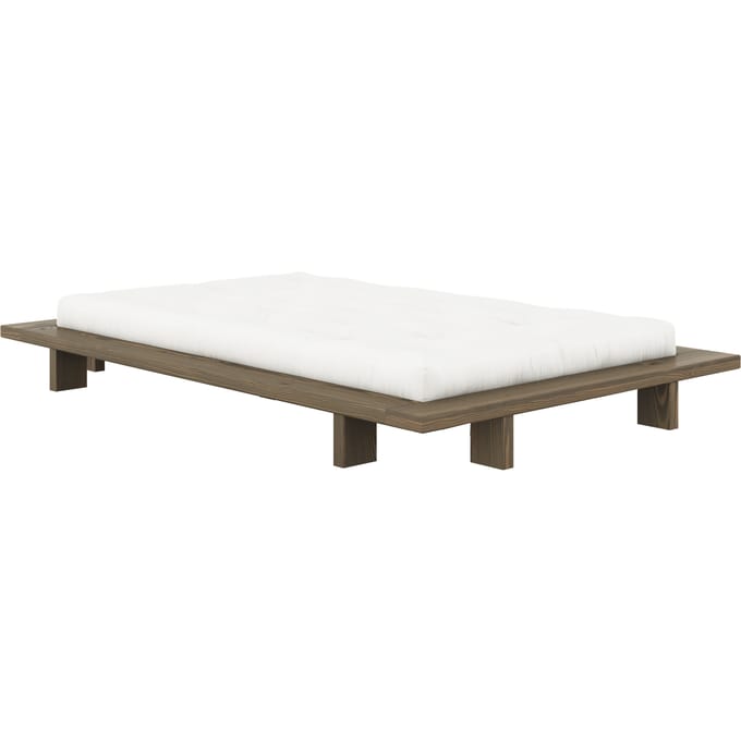 Karup Japan bed - 106 Carob brown lacquered - 120 x 200 cm