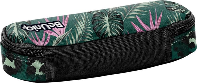 BeUniq Etui Jungle - 23 x 10 x 5 cm - Groen