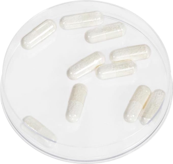 Kryolan Foam Capsules - Schuimbek Effect - Wit - 10 Stuks