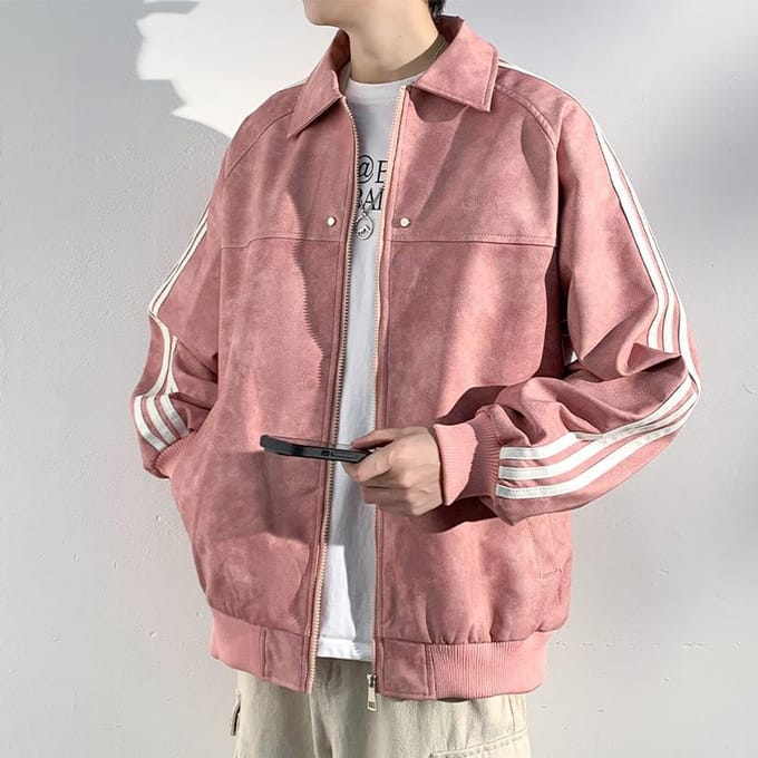 Herfst Nieuwe Jas Heren Modieuze Revers Drie-balk Top Jas Heren 2XL gray