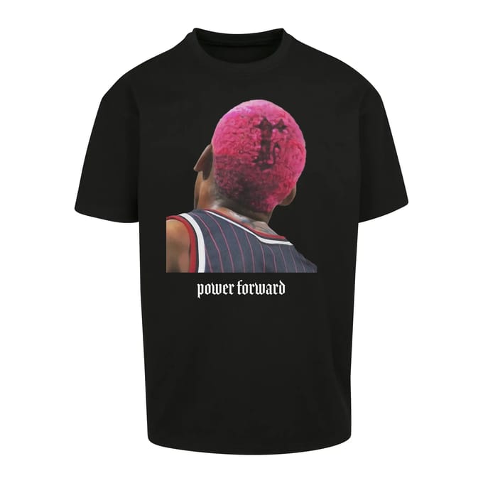 Mister Tee - Power Forward Oversize Heren T-shirt - XL - Zwart