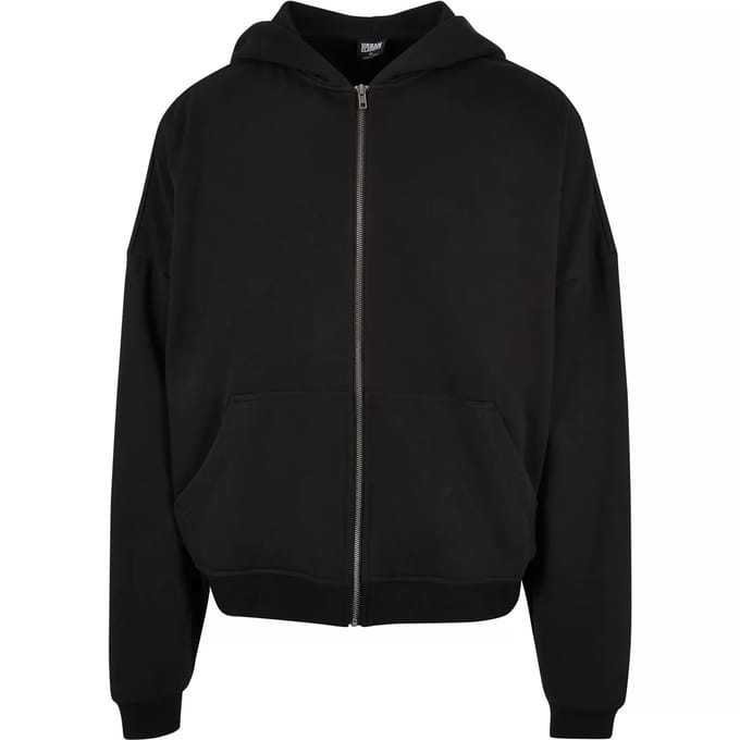 Urban Classics 90's metuchon Heren Vest met capuchon - zwart - S