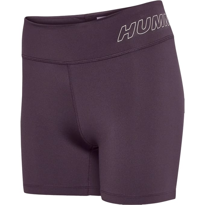 Hummel Fundamental Korte Leggings Paars M Vrouw