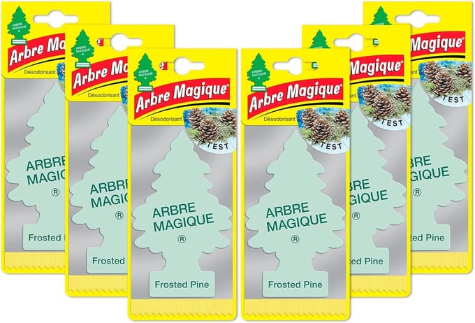 Arbre Magique - Frosted Pine Autoluchtverfrisser - 6 pack