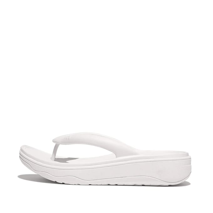 FitFlop Relieff Recovery Toe-Post Sandals Dames Slippers - Urban Wit