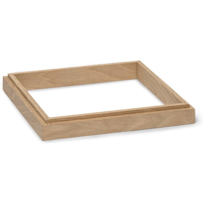 Ferm Living Miru Glas Vitrine Basis - eiken natuur