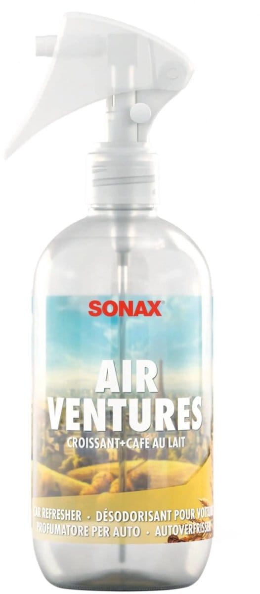 SONAX AIRVENTURES Croissant + Café au Lait - Auto Parfum Spray 300ml