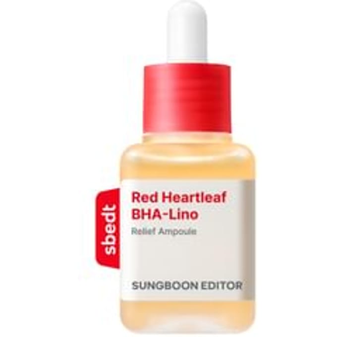 [SUNGBOON EDITOR] Red Heartleaf BHA-Lino Relief Ampul 40ml beige