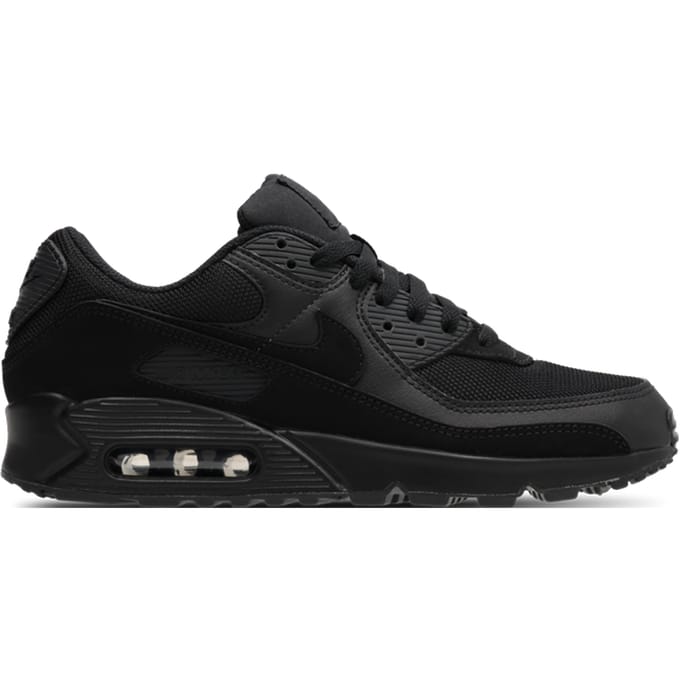 Nike Air Max 90 Sneakers Heren - Zwart - Maat 45.5 - Mesh/Synthetisch
