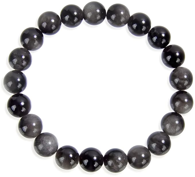 Obsidiaan Armband 8 mm