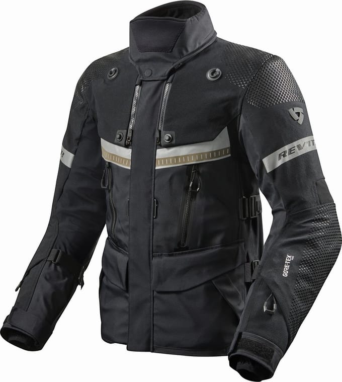 REV'IT! Dominator 3 GTX Jas Zwart - Maat XL - Jas