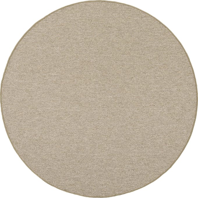 Snapstyle Vloerkleed Bentzon Natuur Platweave Rond