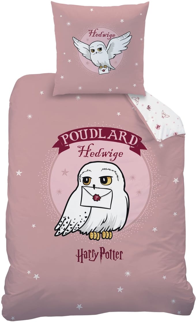 Harry Potter Dekbedovertrek Fly - Eenpersoons - 140 x 200 cm - Katoen