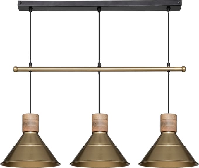 Atmosphera Bota hanglamp - Goud - H100 cm