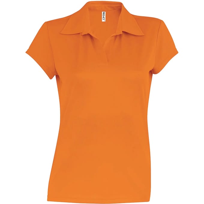 PROACT® Damessportpolo PA483 - orange - M