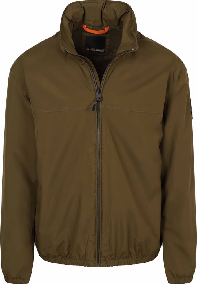 Napapijri Jas Cloudy Olive - Maat XL - Heren - Zomerjassen