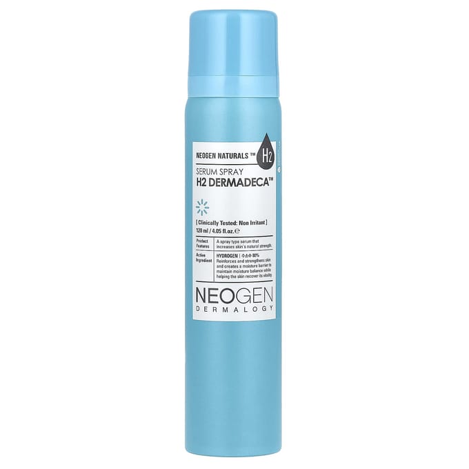 Neogen, Sérum Spray H2 Dermadeca, 4,05 fl oz (120 ml) white