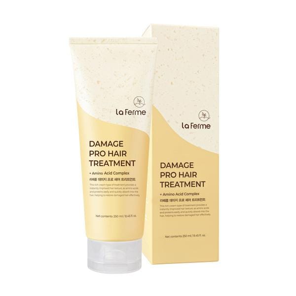 La Ferme Damage Pro Haarbehandeling Masker voor Haar Regenererend en Hydraterend 250ml